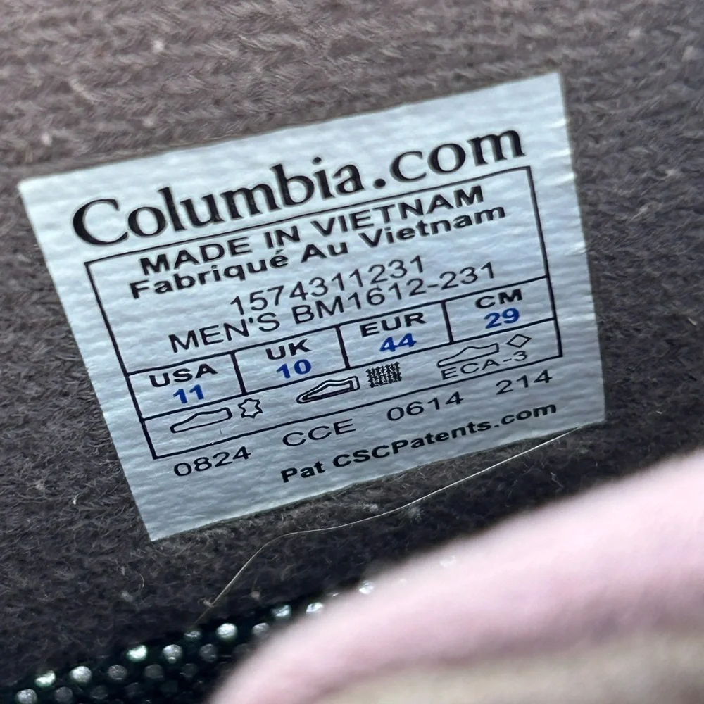 Columbia Bugaboot Original Omni-Heat Waterproof Winter Workwear Boots